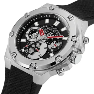 Montre Guess Third Gear homme – vue de trois-quarts – Maroc