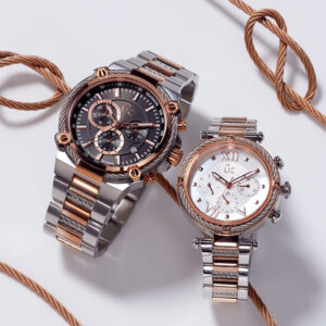 PACK MONTRE COUPLE GC GUESS COLLECTION Y24002G2+ Y16002L1