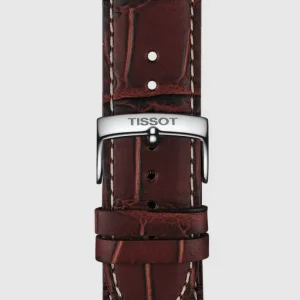 Montre Tissot V8 Quartz Chronographe homme – détail du bracelet et fermoir – Maroc
