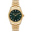 Michael Kors Women's Lexington Green Dial Watch - MK7449