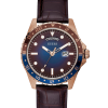 Guess Leather Analog Blue Dial Men’s Watch