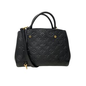 L-V Sac à main Montaigne en Cuir