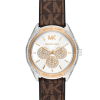 Montre  Michael Kors - bracelet En Cuir Marron - MK7205