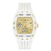 Guess Champagne DIAL Men Analog Watch, GW0499G5