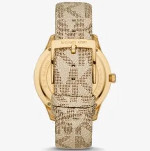 Montre Runway Dive surdimensionnée dorée –