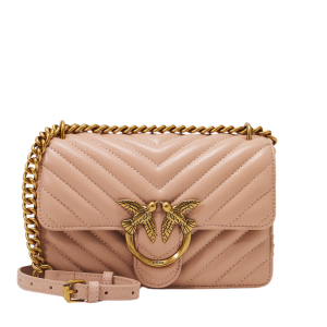 Pinko LOVE ONE MINI - Sac bandoulière - pink dusty pink