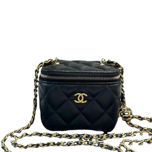 Chanel Sac à main en cuir Vanity