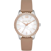 Montre Michael Kors Layton à trois aiguilles en cuir effet truffe