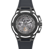 Montre multifonction GUESS pour homme en gris métallisé.