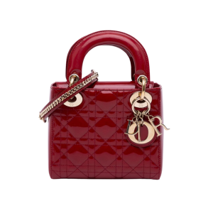 Sac à main Lady Christian Dior en cuir