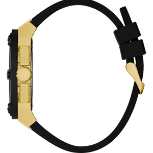 Montre Multifonction GUESS Pour Homme En Ton Doré et Noir