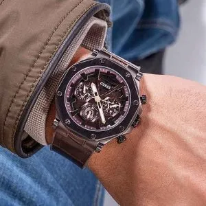 GUESS Mens Edge Multi-function Watch, GW0492G2