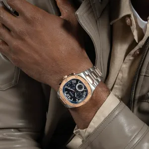 GUESS Mens Gunmetal Multi-function Watch