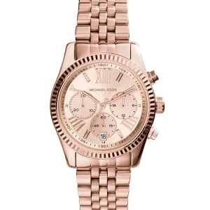 Montre Michael Kors MK5569 femme – vue de face, cadran doré – Maroc
