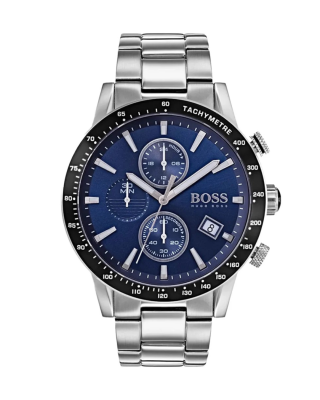 Montre Homme Hugo Boss Rafale 1513510 – Cadran Bleu Acier