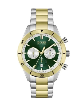 Montre Homme Hugo Boss Santiago 1513872 – Cadran Vert Acier