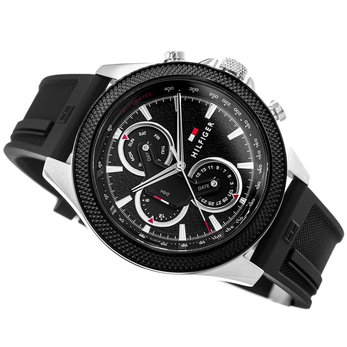 1792082-tommy-hilfiger-watch-men-black-dial-rubber-strap-quartz-battery-analog-clark_4
