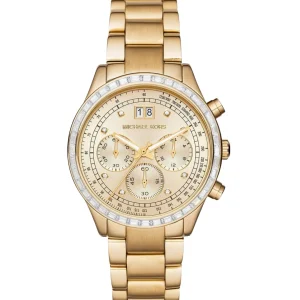 Montre Michael Kors Brinkley MK6187 femme – vue de face, cadran – Maroc
