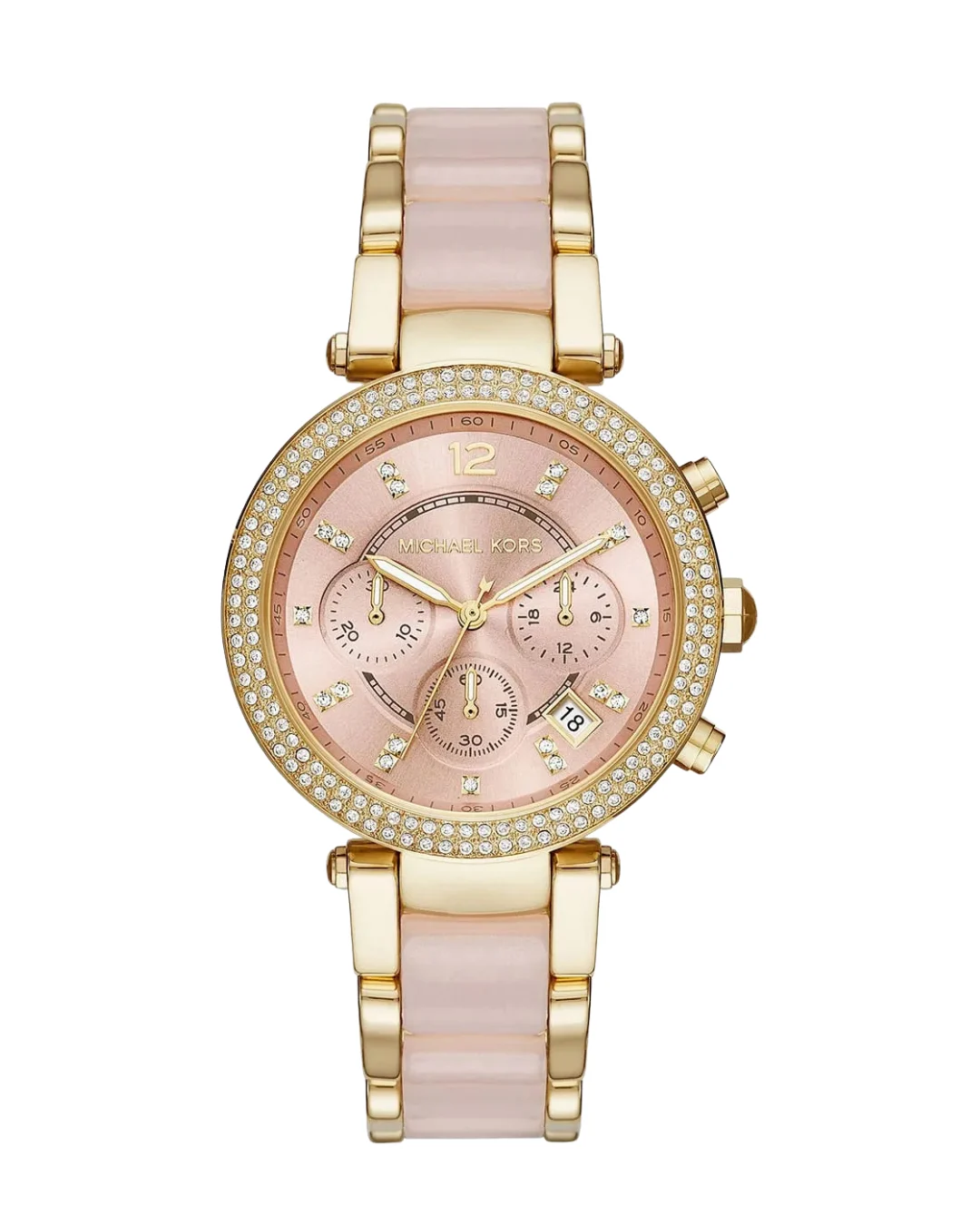 Michael Kors Parker MK6326 montre femme – vue de face, cadran Montre Michael Kors Parker MK6326 femme – vue de face, cadran – Maroc