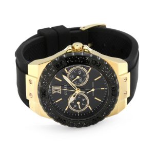 Guess Montre Femme Noir & Or W1053L7