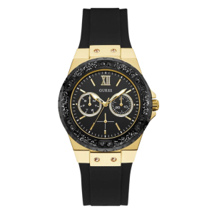 Guess Montre Femme Noir & Or W1053L7