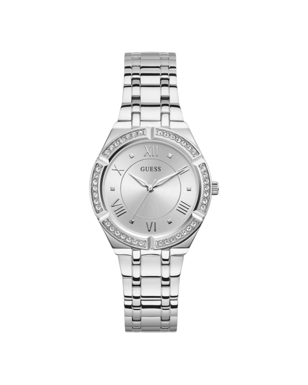 Design sans titre (85) Montre Guess Cosmo Diamonds Femme Argent GW0033L1