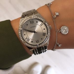 Montre Guess Cosmo Diamonds Femme Argent GW0033L1