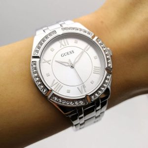 Montre Guess Cosmo Diamonds Femme Argent GW0033L1