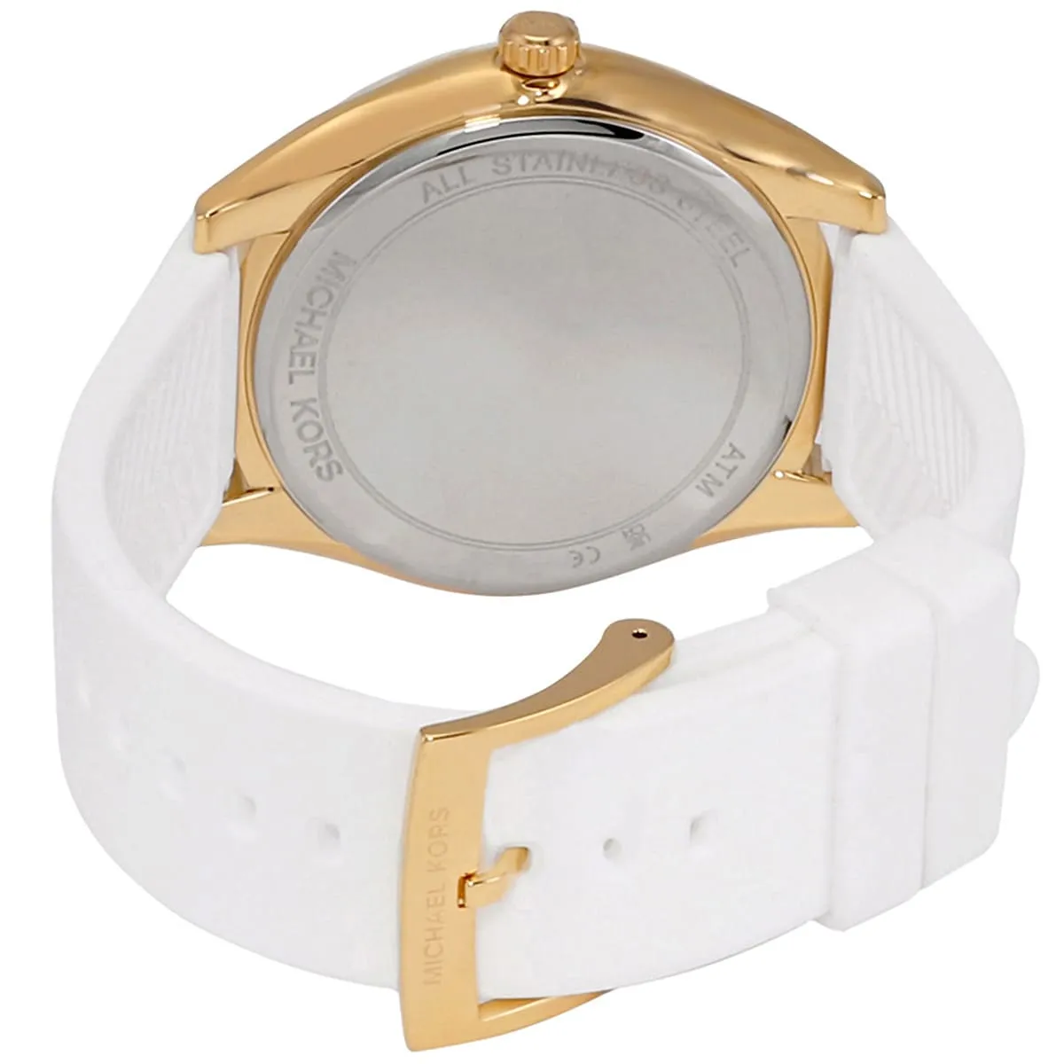 mk7141-michael-kors-watch-women-mk-logo-white-dial-rubber-strap-quartz-battery-analog-three-hand-janelle_6 Michael Kors Janelle MK7141 Femme – Montre Blanche