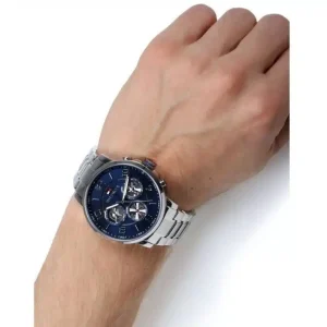 Montre Tommy Hilfiger Homme 1791293 – Élégance Bleue