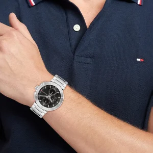 Montre Tommy Hilfiger Homme 1792116 – Élégance Argentée