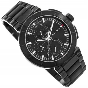 Montre Tommy Hilfiger Homme 1792119 – Élégance Noire