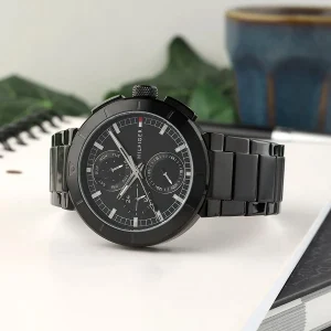 Montre Tommy Hilfiger Homme 1792119 – Élégance Noire