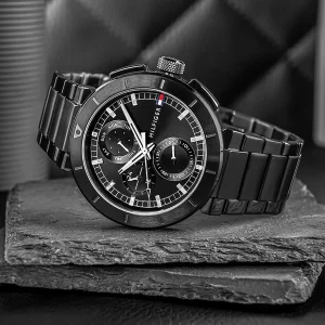 Montre Tommy Hilfiger Homme 1792119 – Élégance Noire