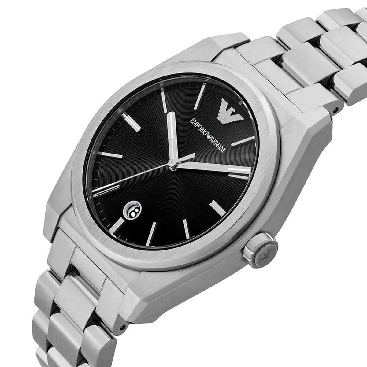 ar11622-emporio-armani-watch-men-black-dial-metal-stainless-steel-silver-strap-quartz-analog-federico_3 Montre Emporio Armani Homme AR11622 – Élégance Classique
