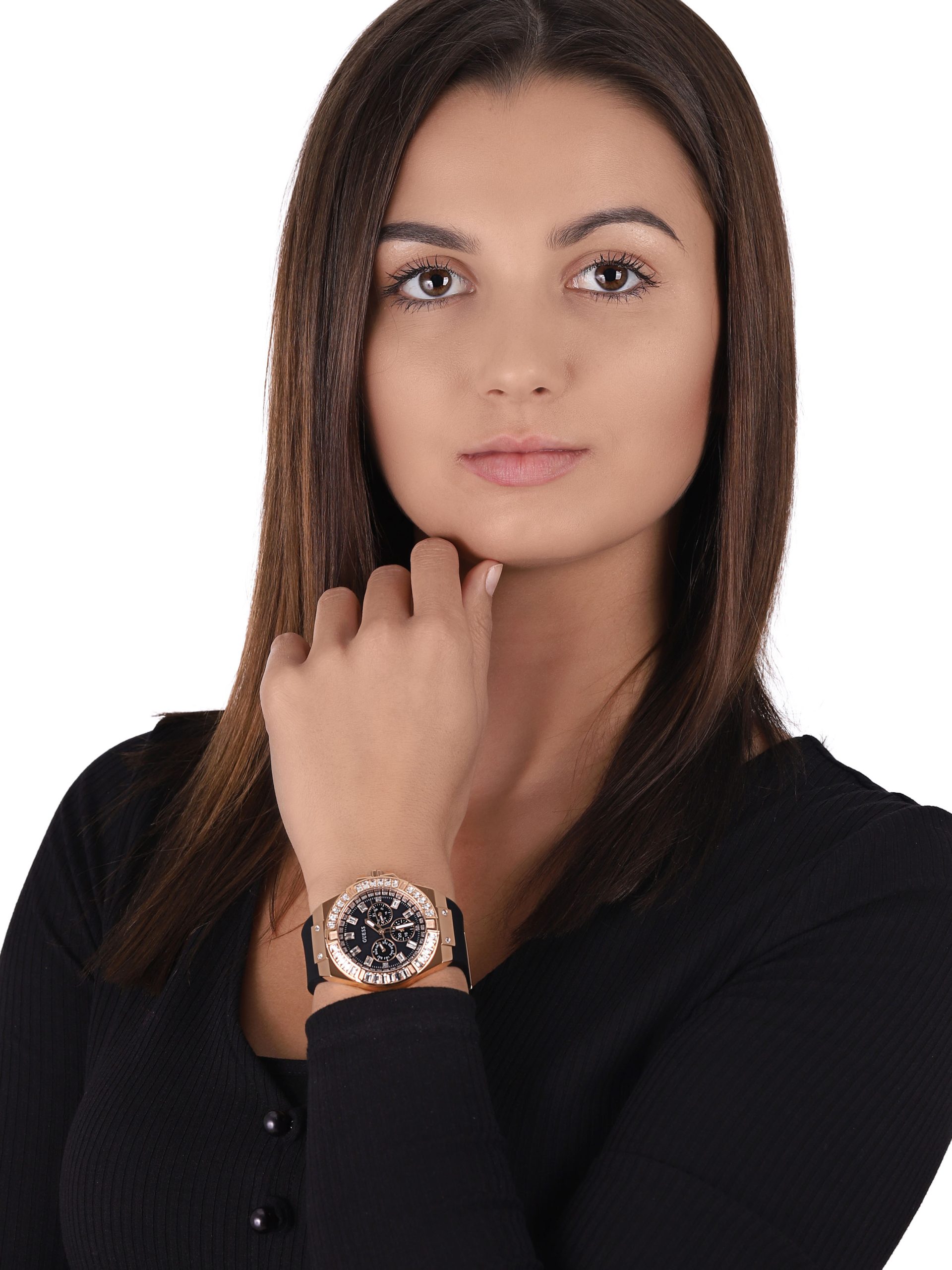 guess-gw0118l2-venus-zegarek-klasyczny-bransoleta-4 Montre Femme Guess Venus GW0118L2 – Élégance Moderne