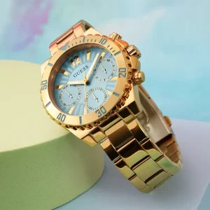 Montre Femme Guess Phoebe Or GW0696L2 – Élégance Dorée