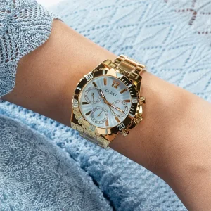 Montre Femme Guess Phoebe Or GW0696L2 – Élégance Dorée