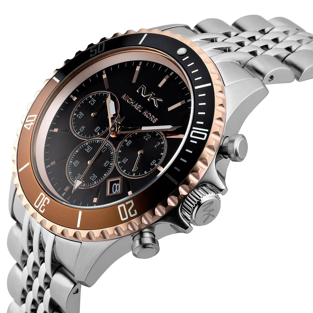 mk8725-michael-kors-watch-men-black-dial-metal-stainless-steel-silver-strap-quartz-battery-analog-chronograph-bayville_4 Montre Michael Kors Homme MK8725 – Élégance