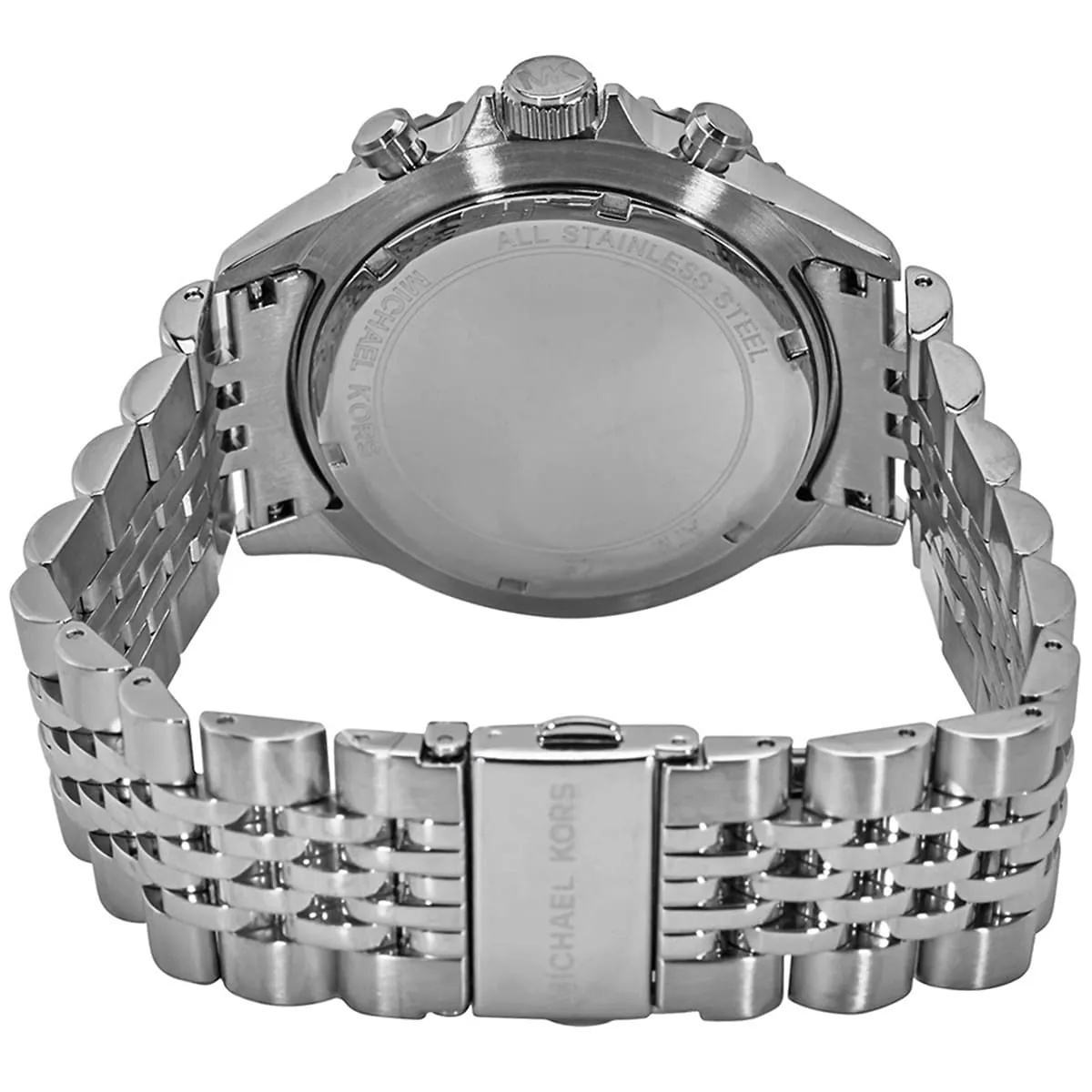 mk8725-michael-kors-watch-men-black-dial-metal-stainless-steel-silver-strap-quartz-battery-analog-chronograph-bayville_6 Montre Michael Kors Homme MK8725 – Élégance
