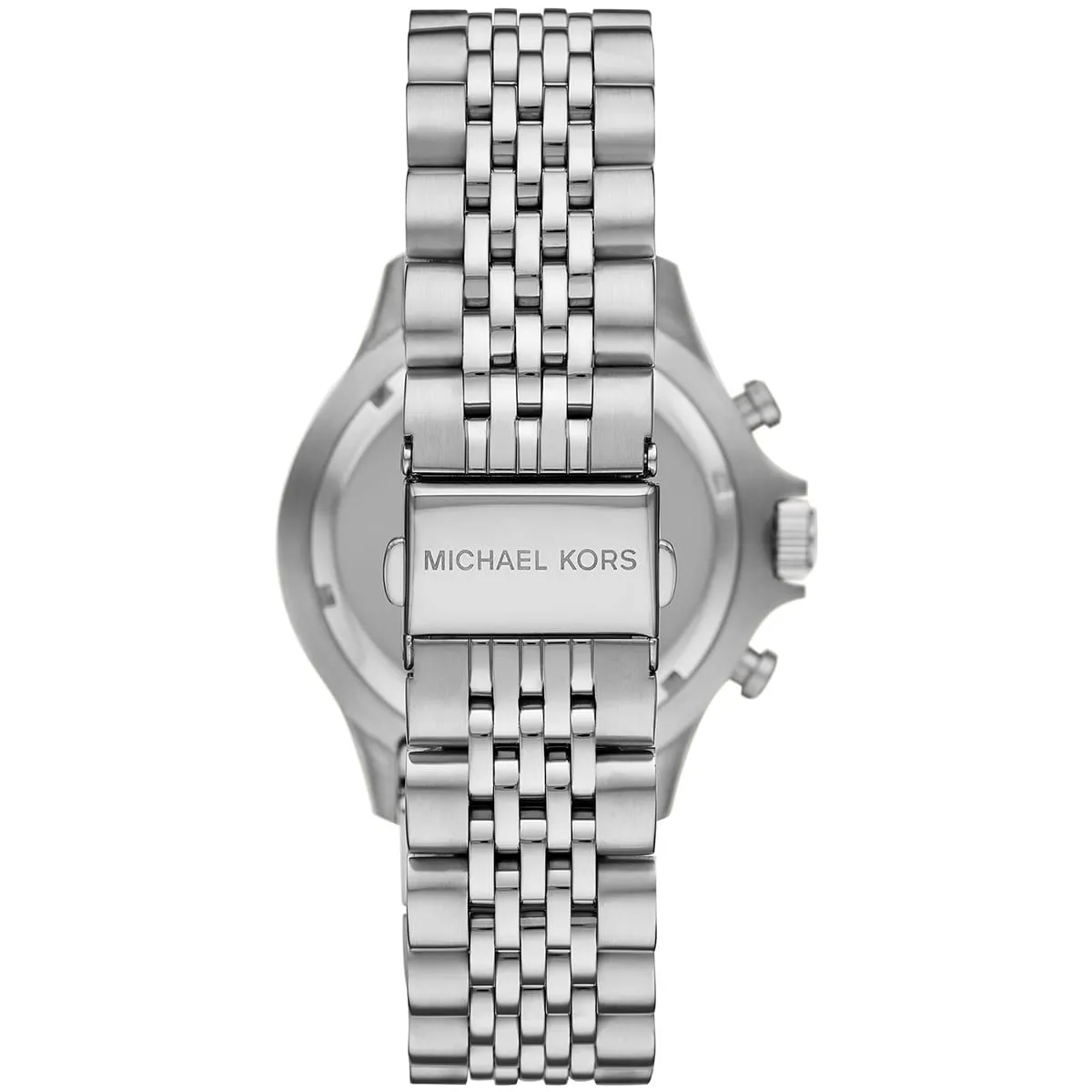 mk8725-michael-kors-watch-men-black-dial-metal-stainless-steel-silver-strap-quartz-battery-analog-chronograph-bayville_8 Montre Michael Kors Homme MK8725 – Élégance