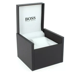 montre boss collection business associate en acier argente (3)