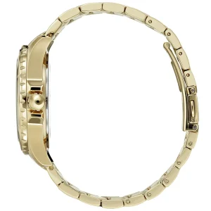 1502445 hugo boss watch women silver dial metal stainless gold strap quartz battery analog three hand premiere 8