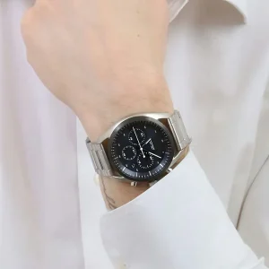 1514093 hugo boss watch men blue dial metal stainless silver strap quartz battery analog chronograph top 10