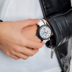 1791862 tommy hilfiger watch men white dial rubber strap quartz battery analog monthly weekly date aiden 12