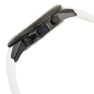 1791862 tommy hilfiger watch men white dial rubber strap quartz battery analog monthly weekly date aiden 5