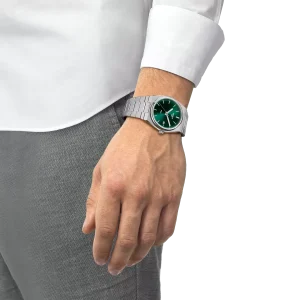 Montre Tissot PRX T137.410.11.091.00 homme – portée au poignet – Maroc