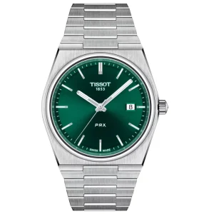Montre Tissot PRX T137.410.11.091.00 homme – vue de face, cadran – Maroc