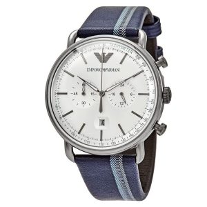 ar11202 emporio armani watch men blue leather aviator 2 600x600