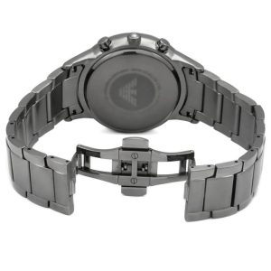 ar11215 emporio armani watch men gray metal stainless steel renato 6